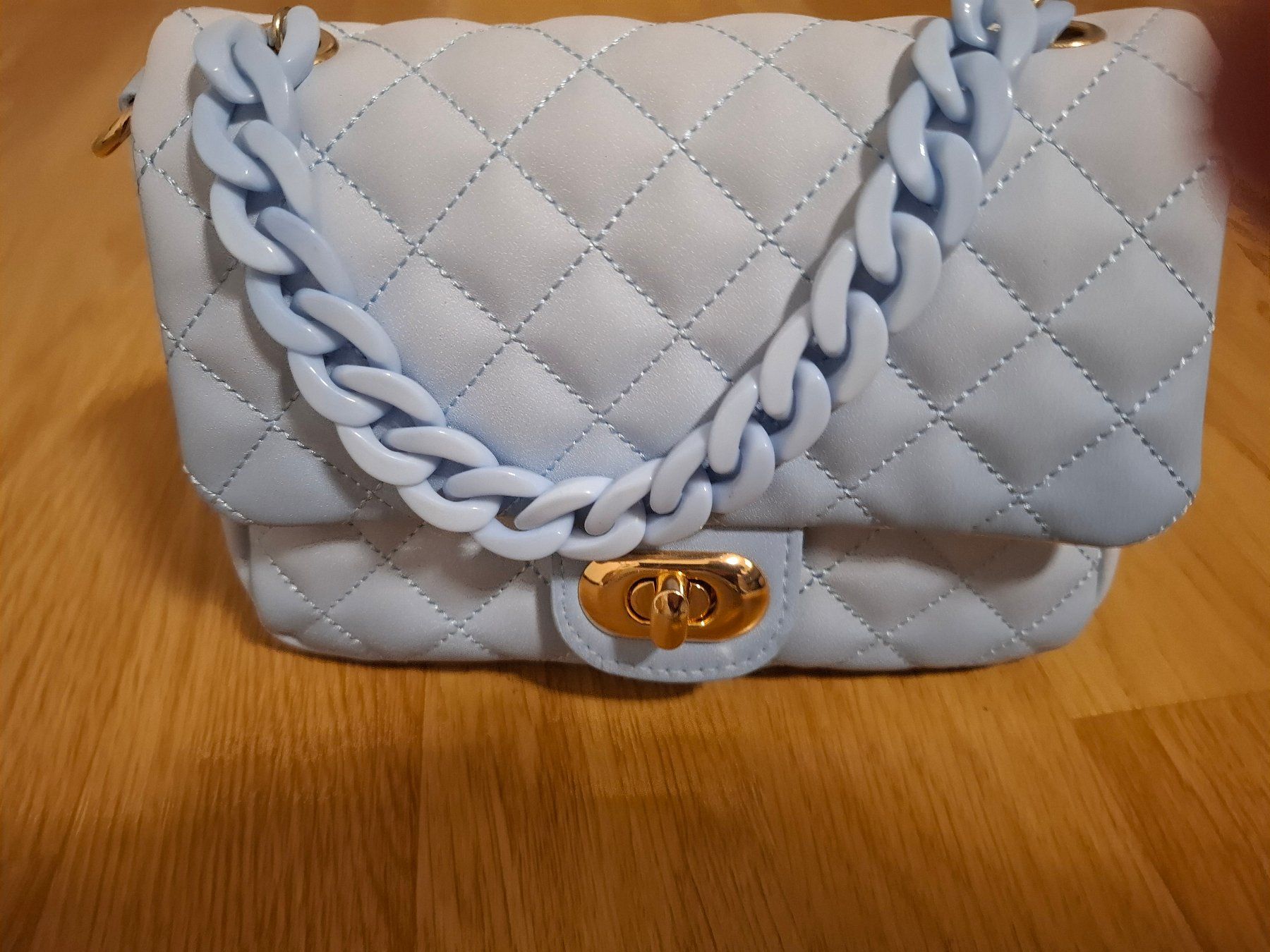 Borse & Zaini: Handtasche hellblau – Usato da Halten venduto da Mutzji