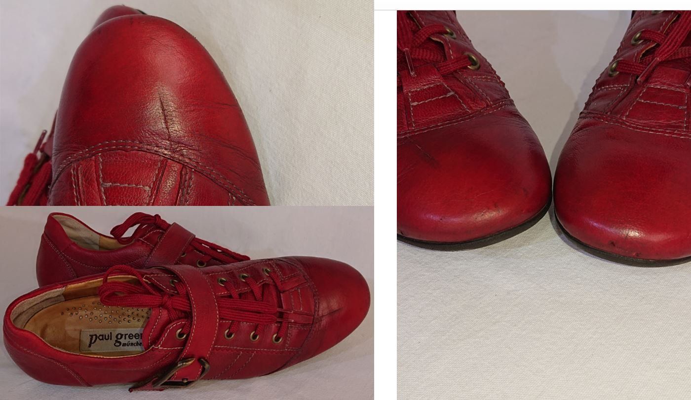 Paul Green Scarpe da donna: Sneaker low - PAUL GREEN - 38.5  - Leder - rubinrot – Usato da Thusis venduto da drd_zy9w 9