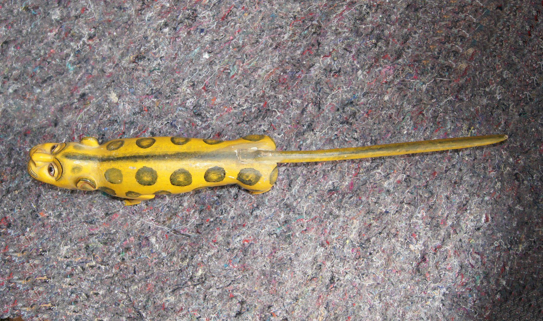 Sculture & Statue: Langer, antiker Jaguar oder Leopard - Indien? Mexiko? – Usato da Geroldswil venduto da ARTEFACTO 2