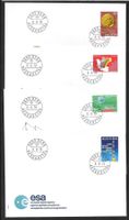 4 FDC 632-635 Serie Einzelmarken ET 6.9.1979