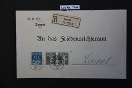 CH 1922 alter Beleg sauber gestempelt               Los 7144