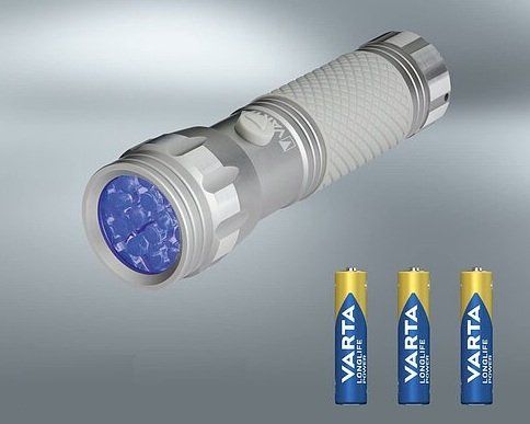 Lampade: UV LED-Taschenlampe Schwarzlicht – Nuovo e nell'imballaggio originale da Dietikon venduto da KFZ-Spezialwerkzeuge