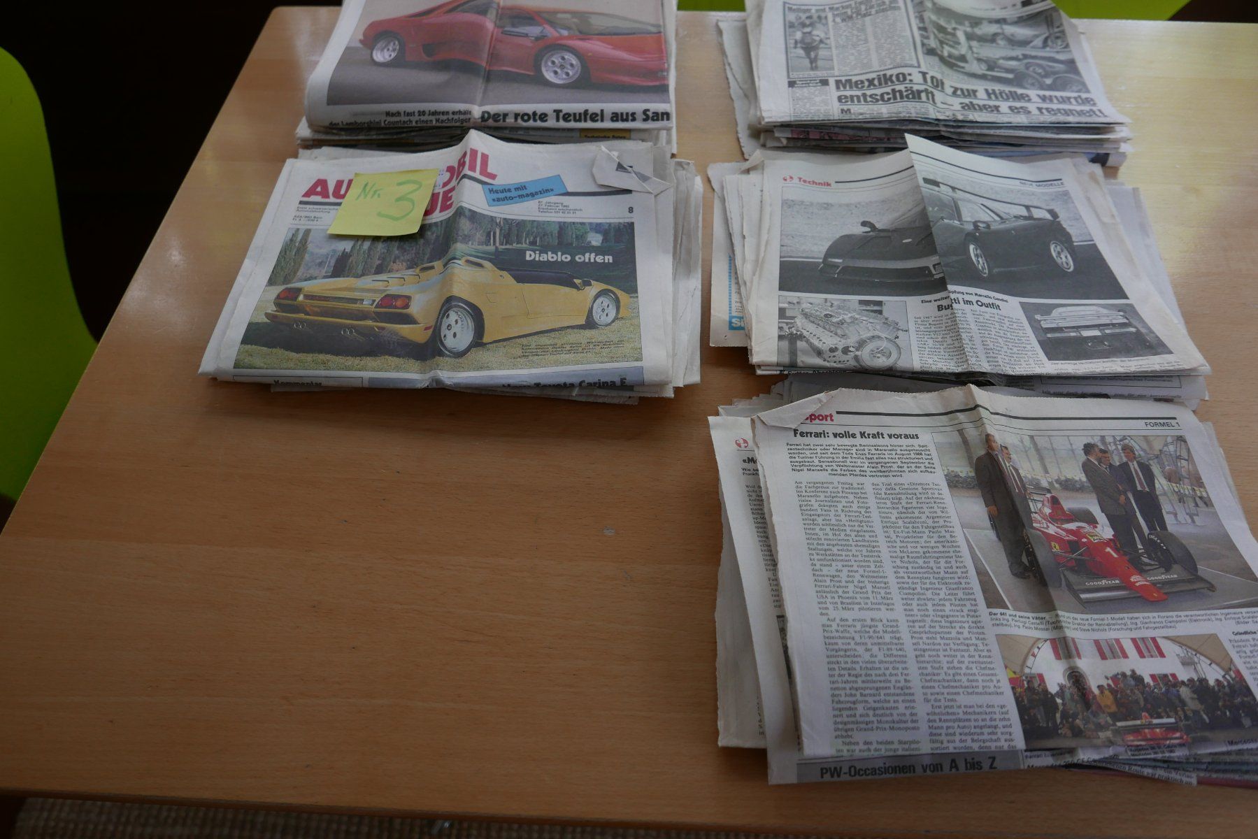 Riviste & Magazine: Automobil-Zeitschriften - Ausschnitte – Usato da Rotkreuz venduto da nigal 9