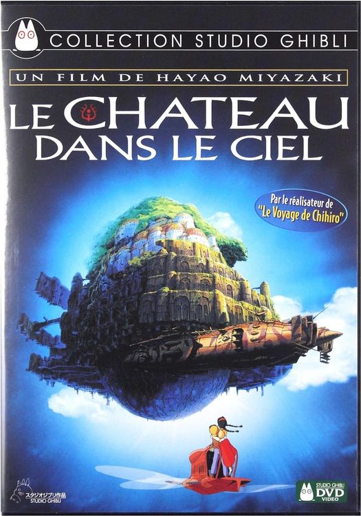 Pochette d'organisation bleu marine Le Chaeau dans le Ciel Ghibli