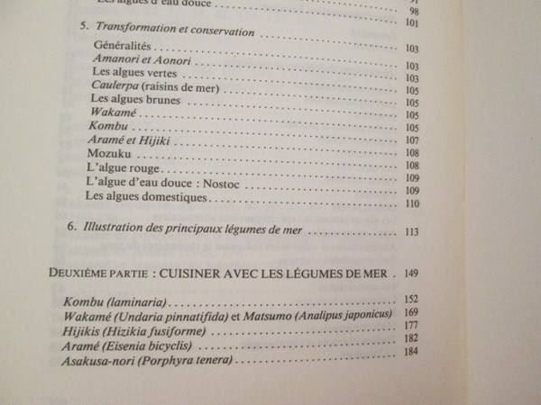 Libri: Les légumes de mer – Usato da Neuchâtel venduto da Dualseele 5