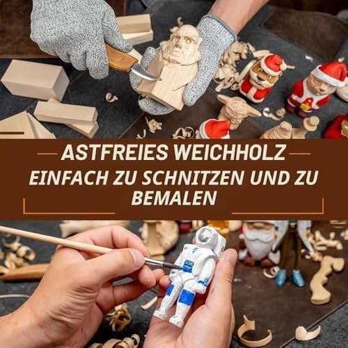 Articles en bois: Schnitzholz Lindenholz – Neuf avec emballage d'origine à Hundwil par tec_mm27 5