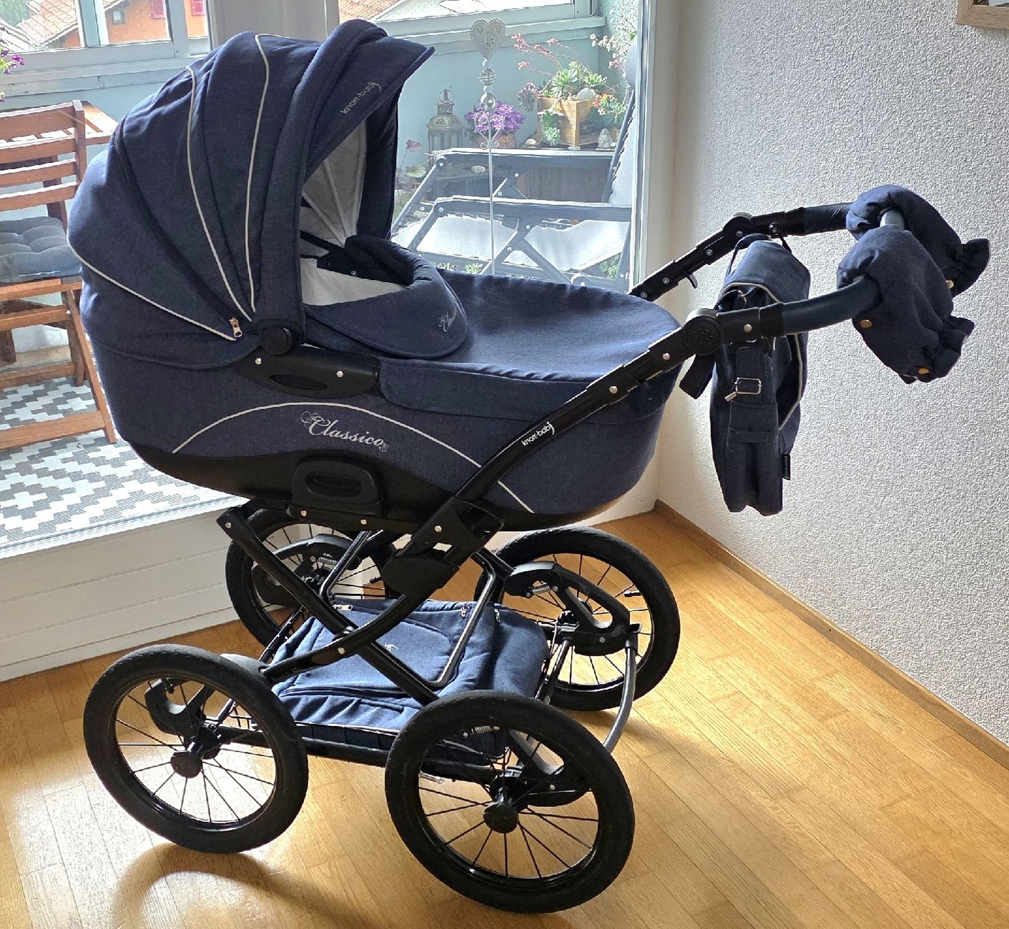 Knorr Baby Carrozzine: Kombi Kinderwagen  – Usato da Unterseen venduto da _wuscheli-