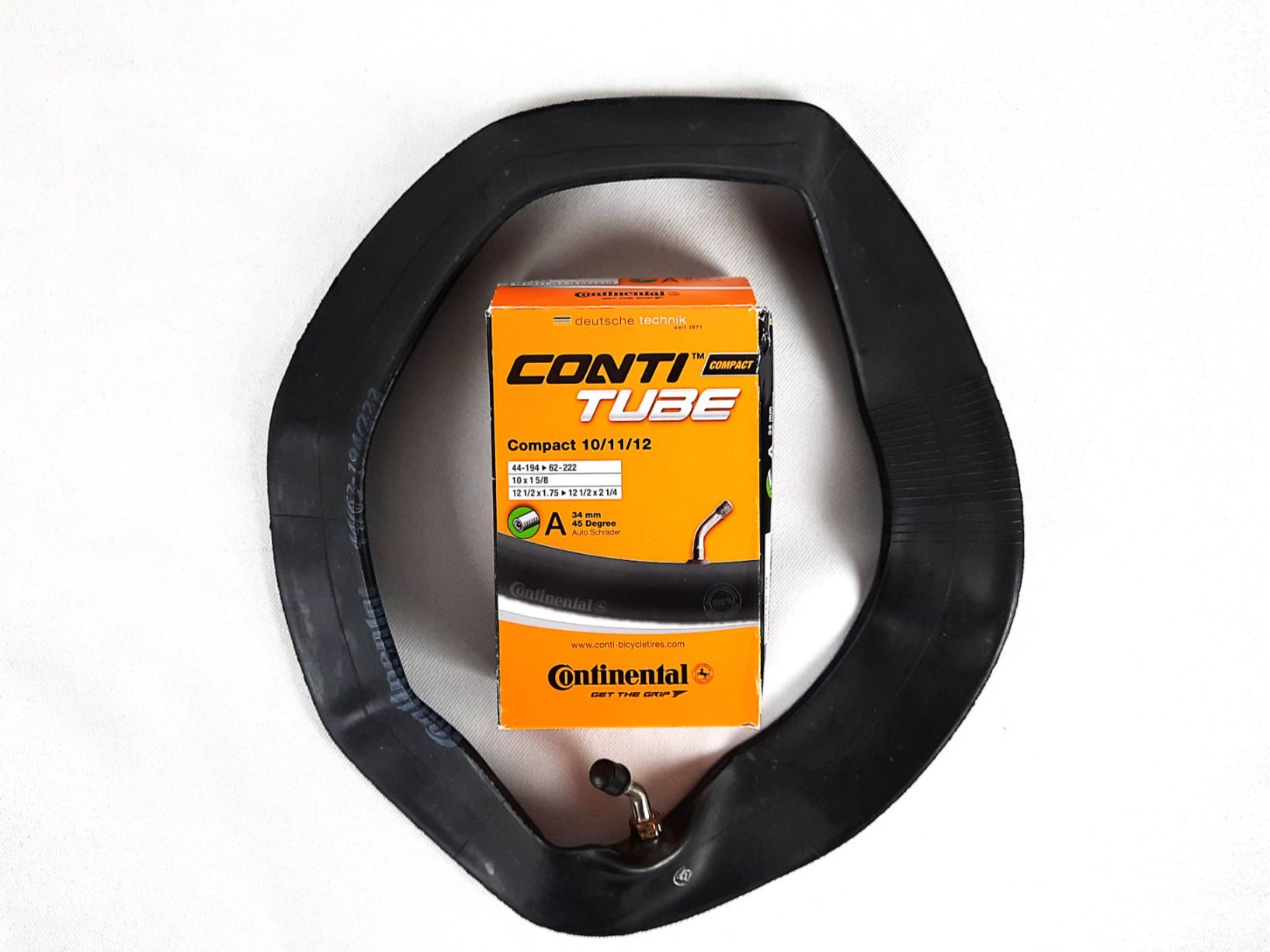 Continental Pneumatici & Ruote complete: CONTINENTAL-Schlauch-Compact 10/11/12 34mm – Nuovo (secondo la descrizione) da Beinwil am See venduto da Restwert_Beinwil