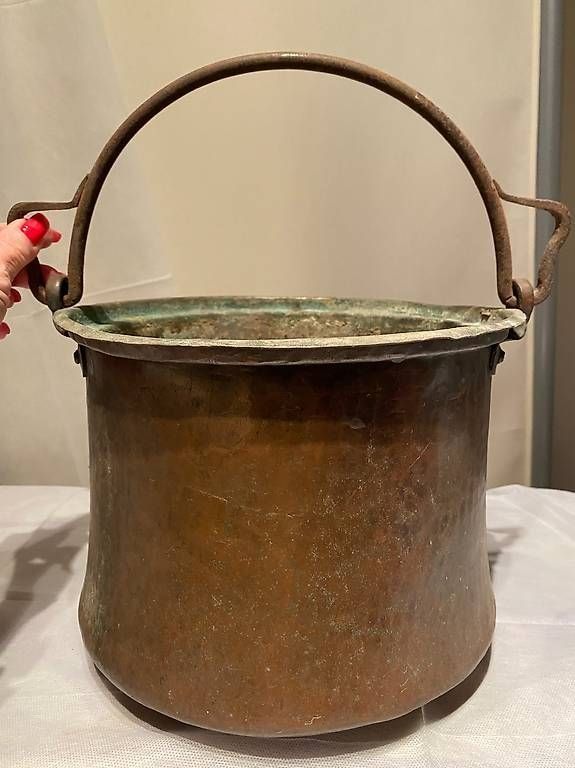 Casseroles: alter Kupferkessel – D'occasion à Boppelsen par Lilotti1