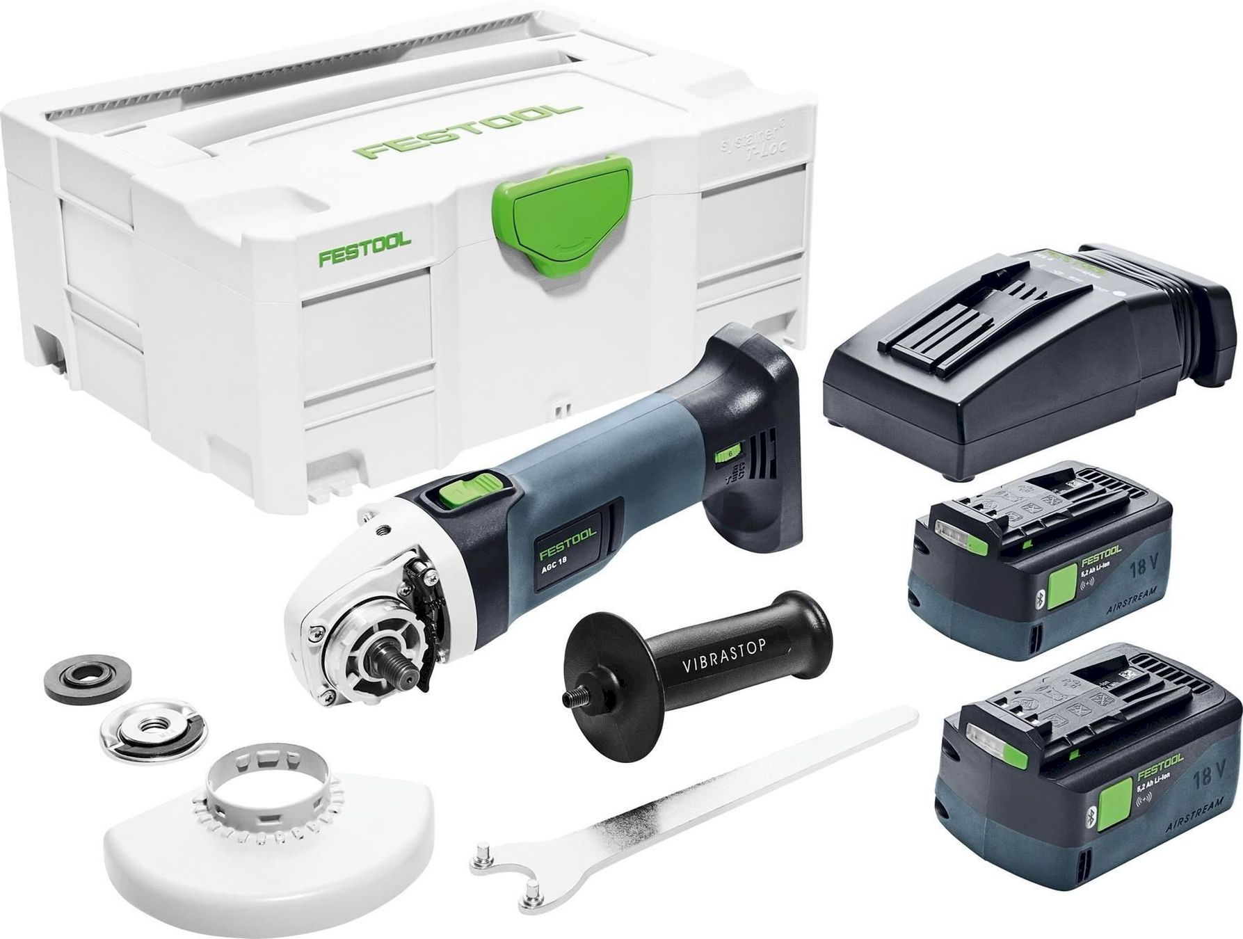 Festool Tutti gli attrezzi: Festool AGC 18-125 5,2 EBI-Plus – Nuovo e nell'imballaggio originale da Bottighofen venduto da zaap