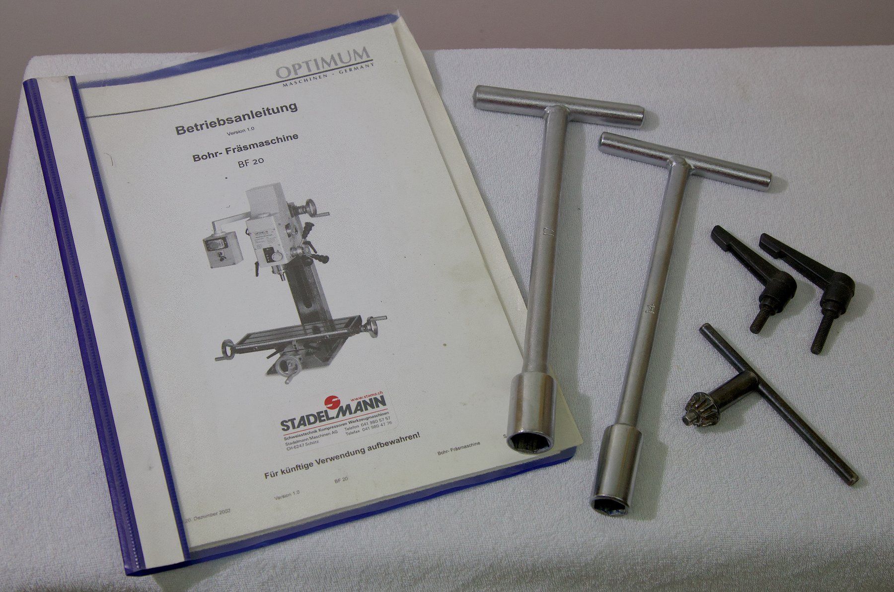 Toutes les machines: Fräsmaschine Optimum BF20 – D'occasion à Buchs SG par Sigi54 6