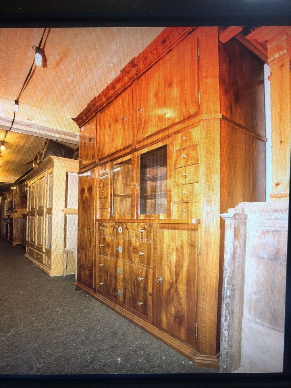 Credenze: Antik, Buffet, Nussbaum Biedermeier – Usato da Koblenz venduto da Kbaldinger