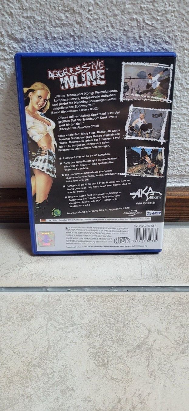 Sony Giochi: PS2 Spiel – Agressive Inline – Usato da Münsingen venduto da Heroism2010 1