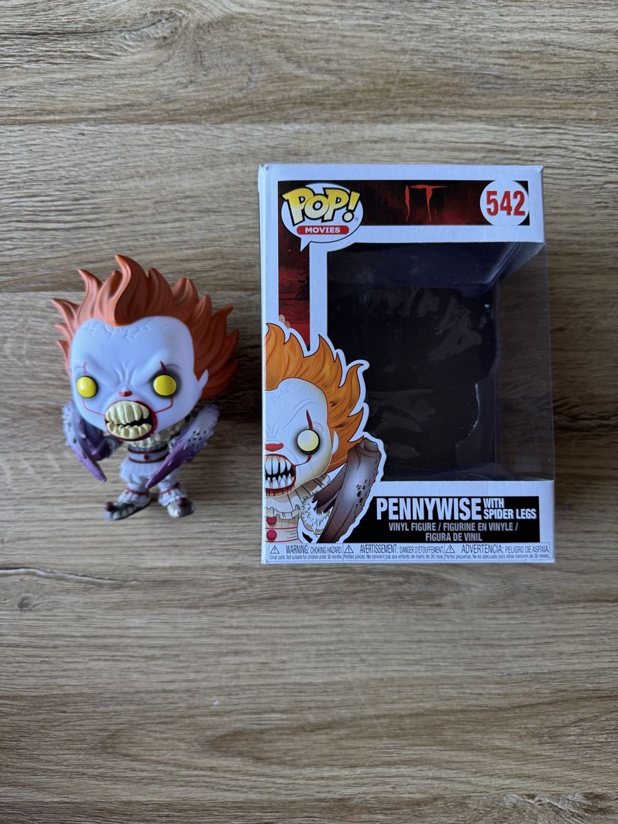 Giocattoli: Funko Pop Pennywise avec pattes d'araignée - Édition 542 – Usato da Puidoux venduto da Emilie.Conus