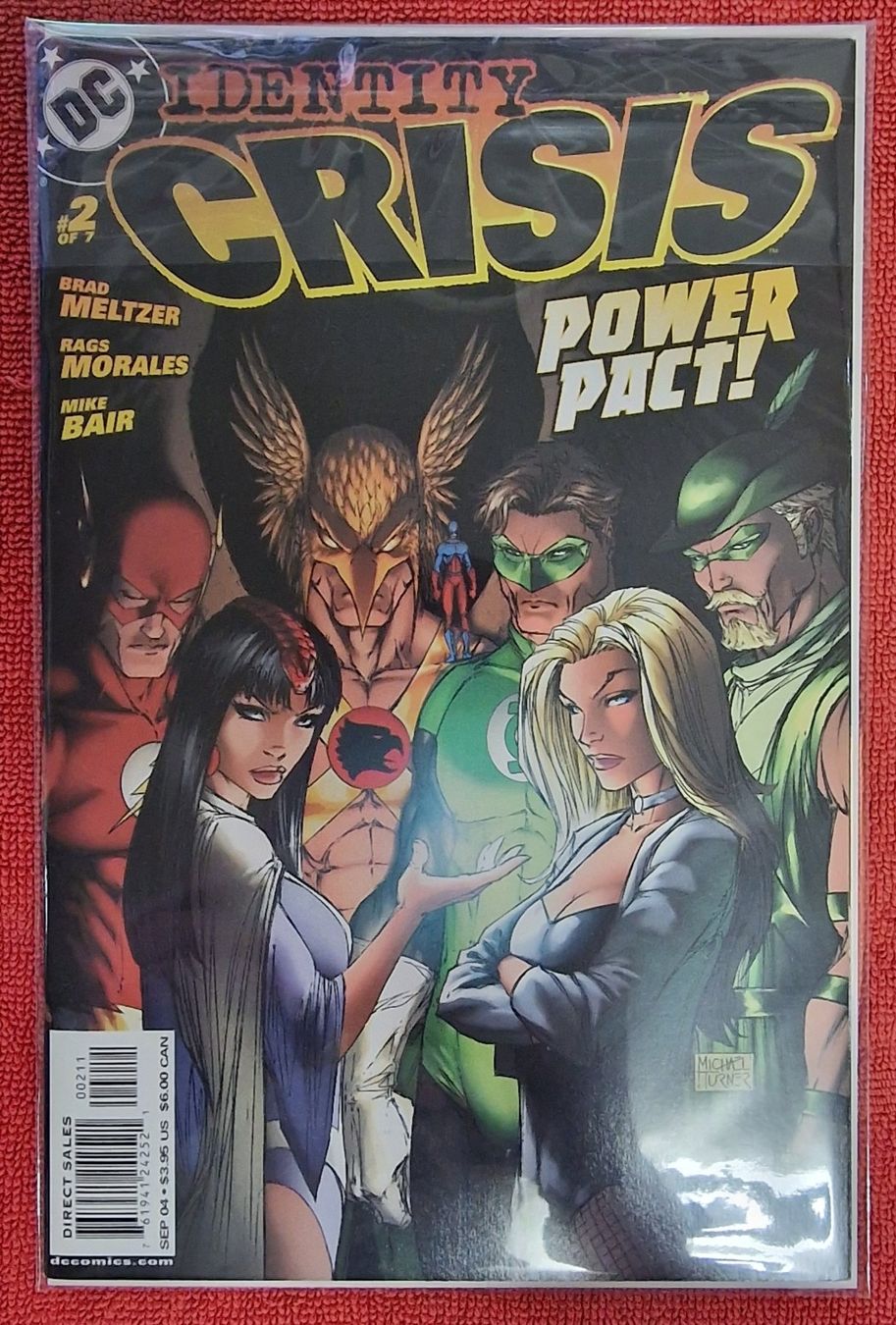Fumetti: DC Comics Identity Crisis (2004) KOMPLETTE MINISERIE – Usato da Basel venduto da phi_8xhm 1