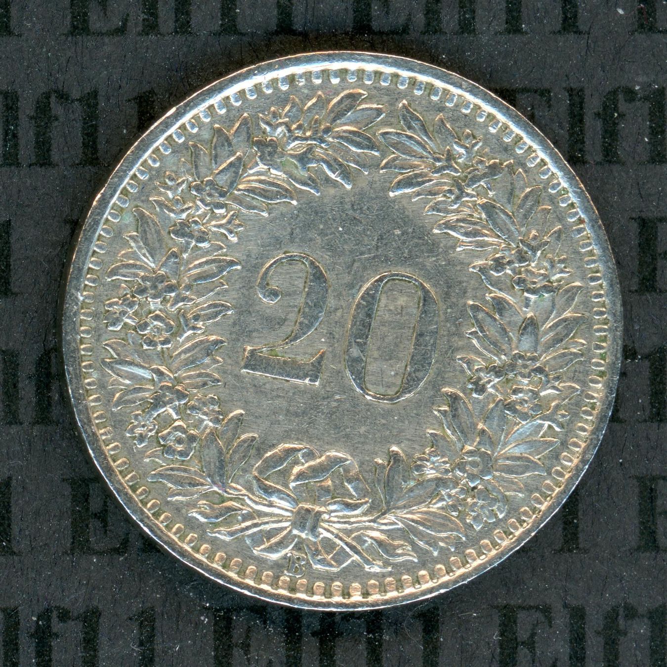 Tutti le monete: CHF___0.20 1945 ss-vz 20 Rappen – Usato da Widnau venduto da Elf11 1
