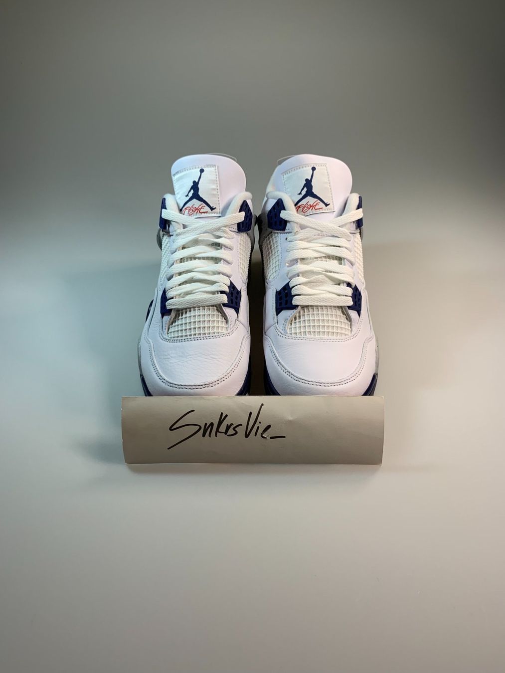 Scarpe da uomo: Jordan 4 Retro Midnight Navy GS – Nuovo e nell'imballaggio originale da Thörishaus venduto da SnkrsVie 4