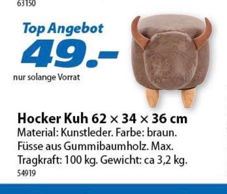 Tabourets: Kuh Hocker – D'occasion à Benken ZH par FHR91 2