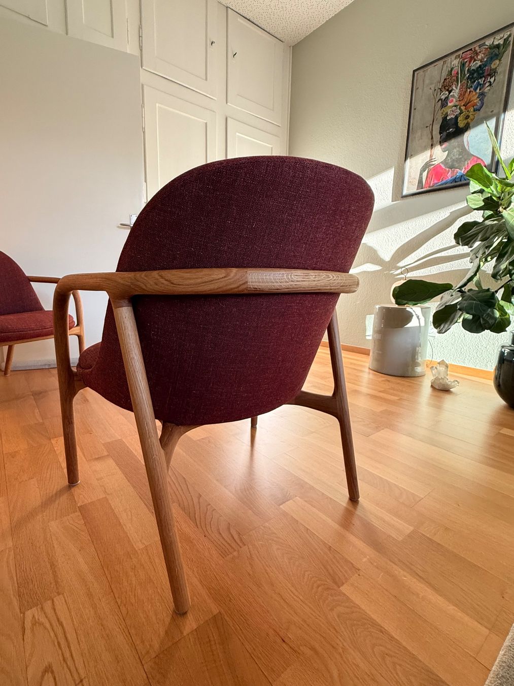 Fauteuils: Original ARTISAN Neva Lounge Chair - massive Eiche – D'occasion à Zürich par Orestess 2