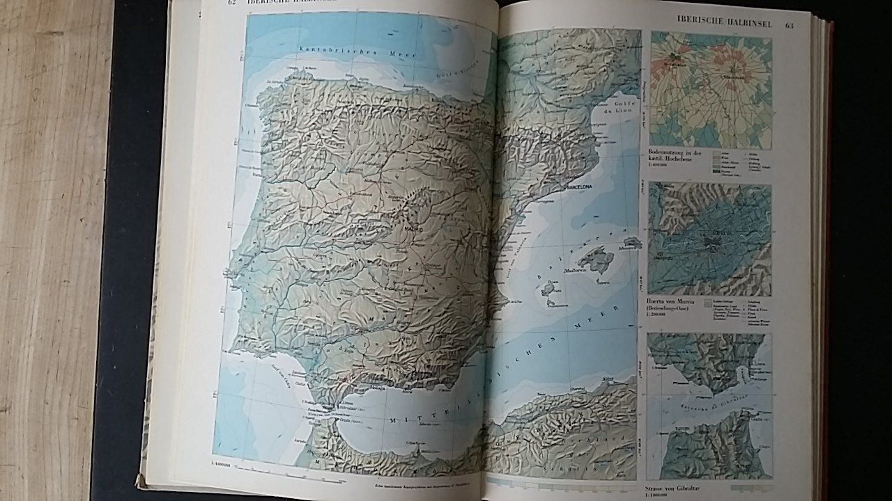 Libri: Schweizerischer Mittelschulatlas 1965 – Usato da Zollikerberg venduto da Dogon 5
