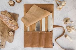 Messertasche "The Savage Knife Pouch" mit 4 Fächer, braun