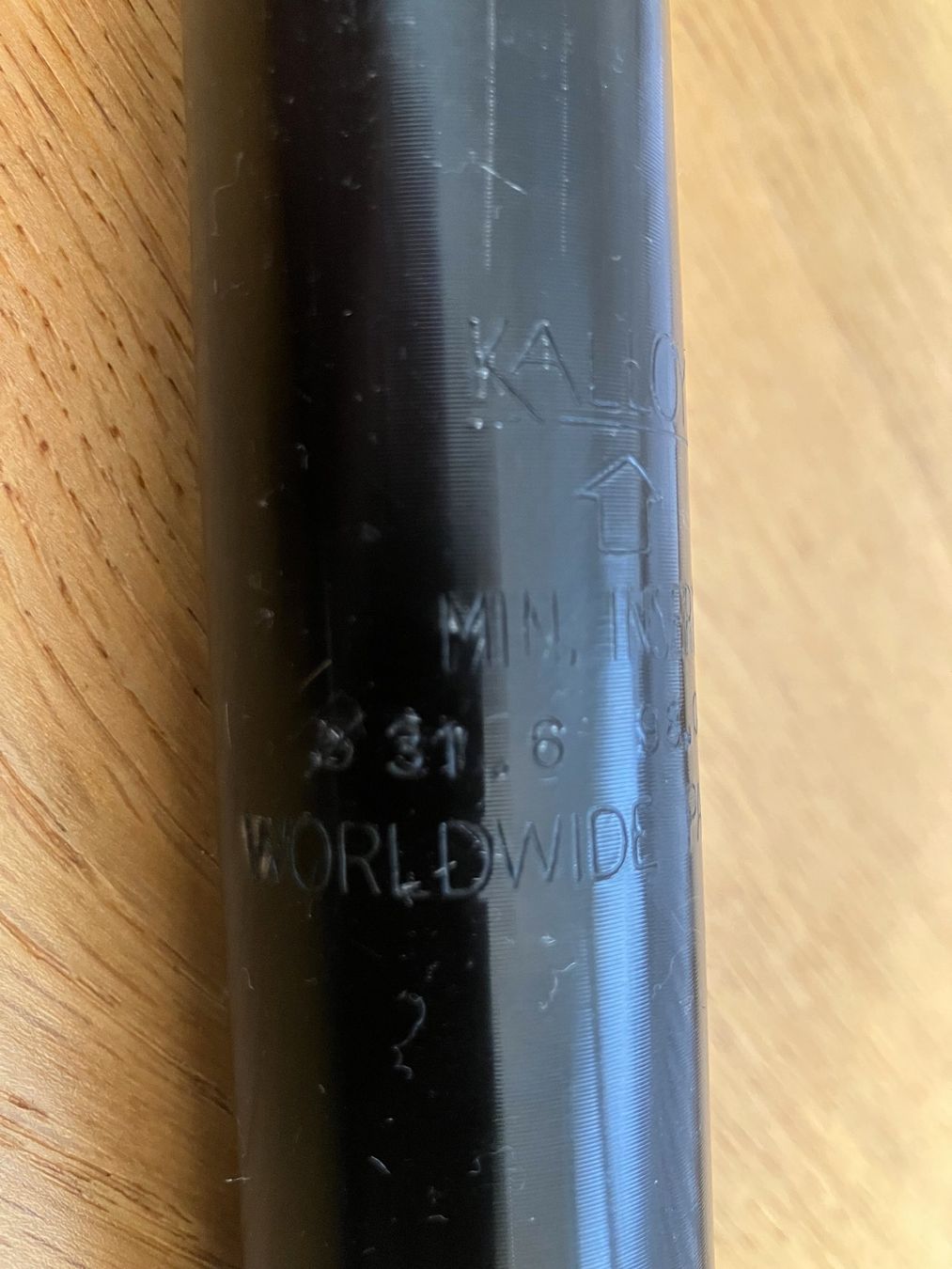 Ersatzteile: Kaloy Sattelstütze 31,6 mm – Gebraucht aus Obermumpf von Estrela67 4