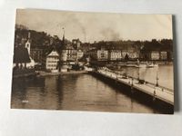 Luzern - Seebrücke gegen den Schwanenplatz 1917 Perrochet