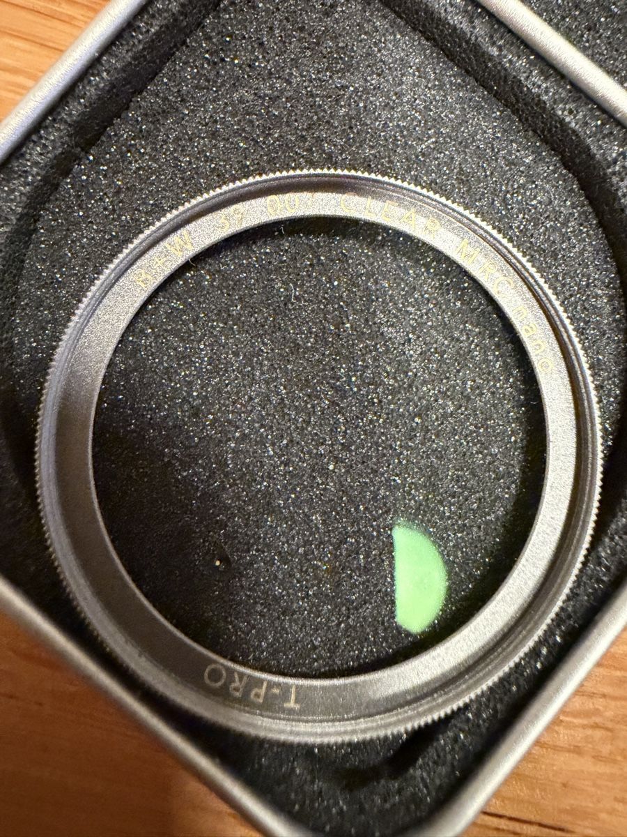 Filtri: B+W Filter 39mm Clear MRC Nano, T-PRO – Usato da Jegenstorf venduto da r_bue 3