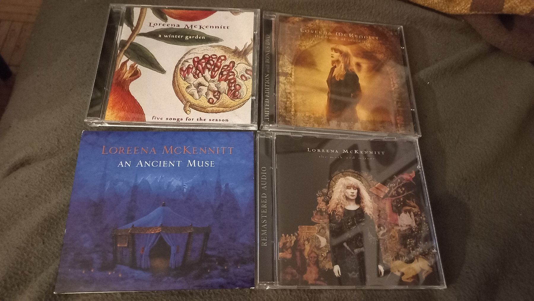 CD: Loreena McKennitt CD-Sammlung, 4 Alben, Top Zustand! – Usato da Olten venduto da Donatello1984