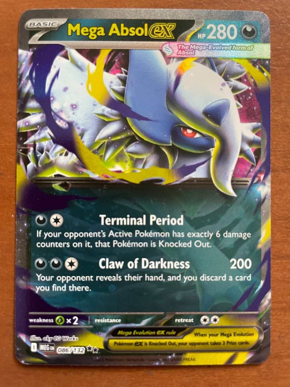 Pokémon Carte collezionabili: Pokemon Mega Absol eX (Versand gratis) – Nuovo (secondo la descrizione) da Chur venduto da Angerson