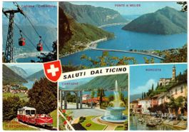 Tessin - 5 Bild AK