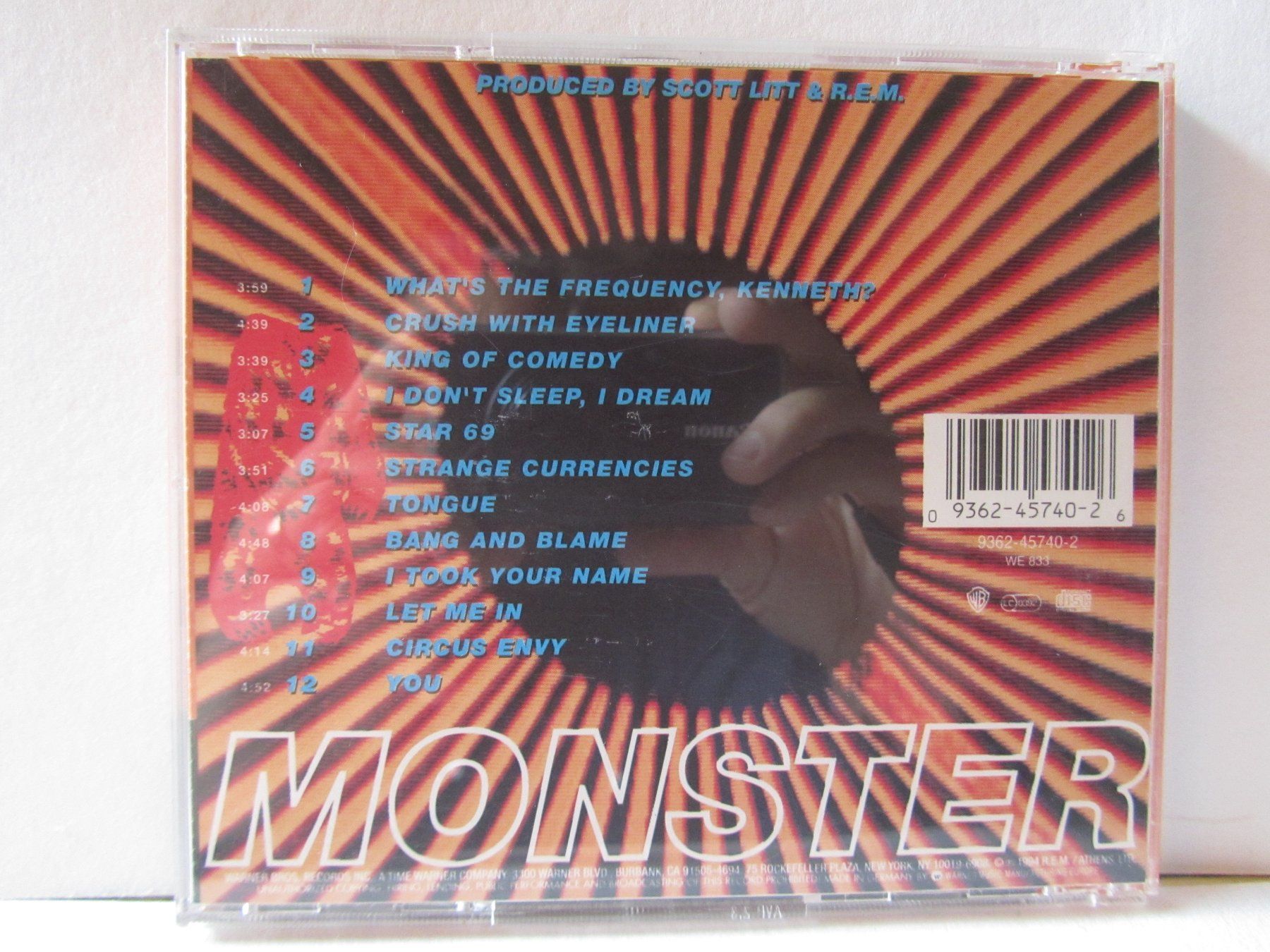 CDs: R.E.M., CD, Monster – Gebraucht aus Weiningen ZH von dietsch57 1