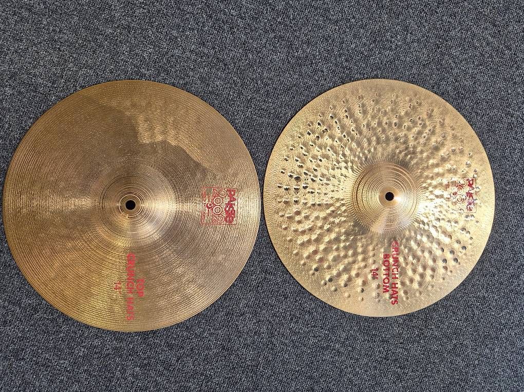 Paiste Strumenti musicali: Paiste 2002 Crunch Hi Hat – Usato da Biglen venduto da Timeover