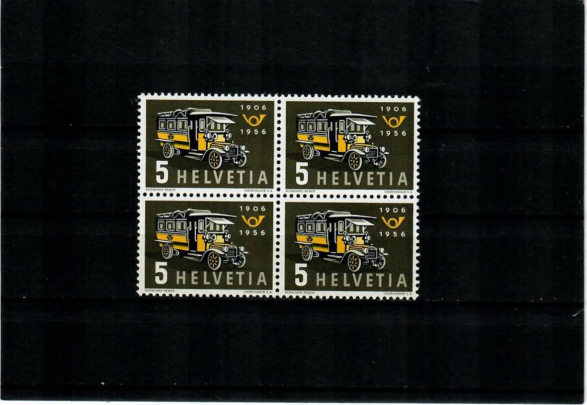 Alle Briefmarken: 1956 324.3.02 Postauto  ** – Neu (gemäss Beschreibung) aus Riehen von dfaess
