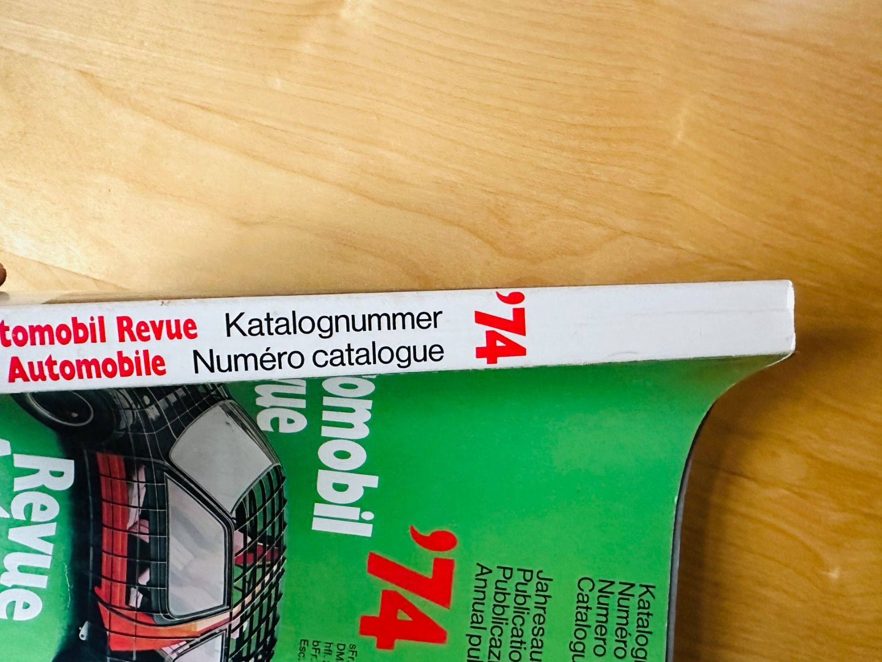 Zeitschriften & Magazine: Automobil-Revue - 1974 – Gebraucht aus Wohlen AG von Leu024 2