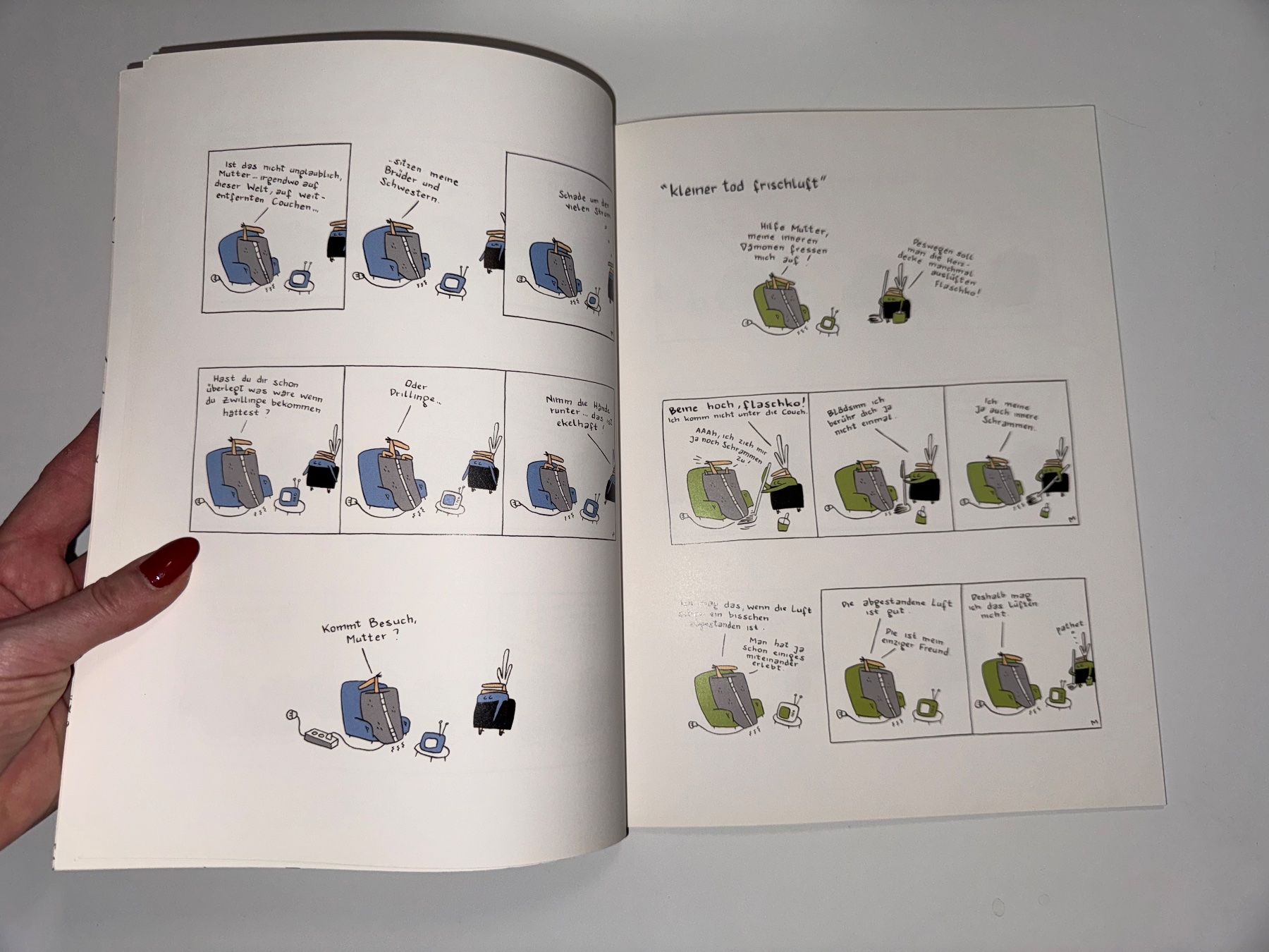 Fumetti: COMIC: Flaschko, Der Mann in der Heizdecke – Usato da Grosswangen venduto da Kleine.Knoepfe 4