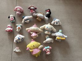 Sanrio Figuren Set 15 Stück gemischt gebrauchter Zustand