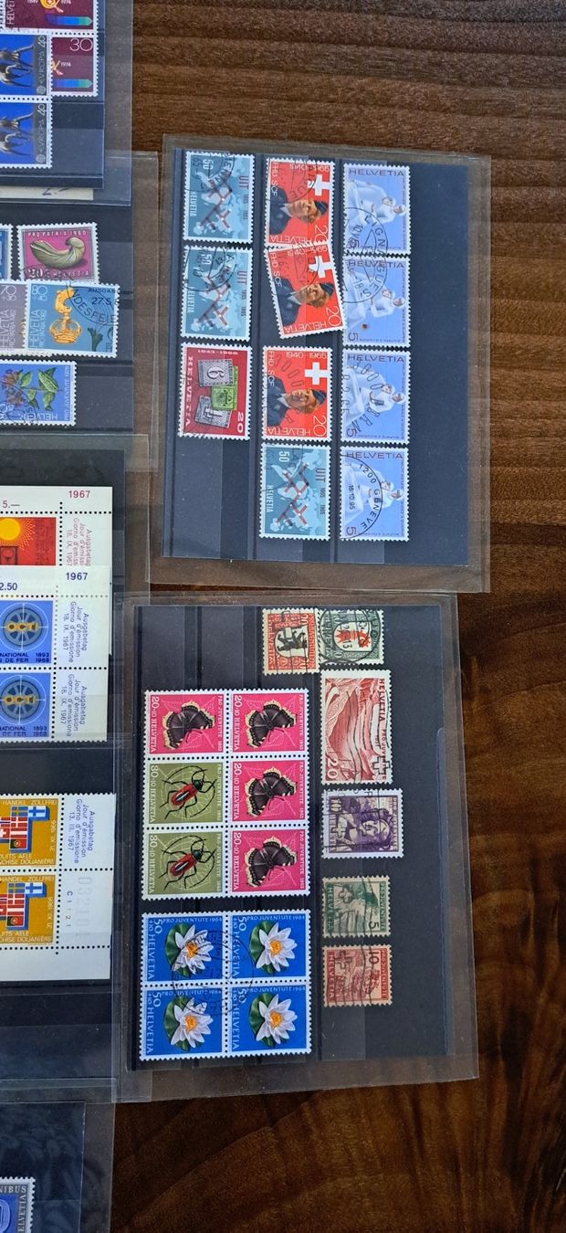 Alle Briefmarken: Briefmarkensammlung Schweiz gebraucht – Gebraucht aus Langendorf von thesi246 6