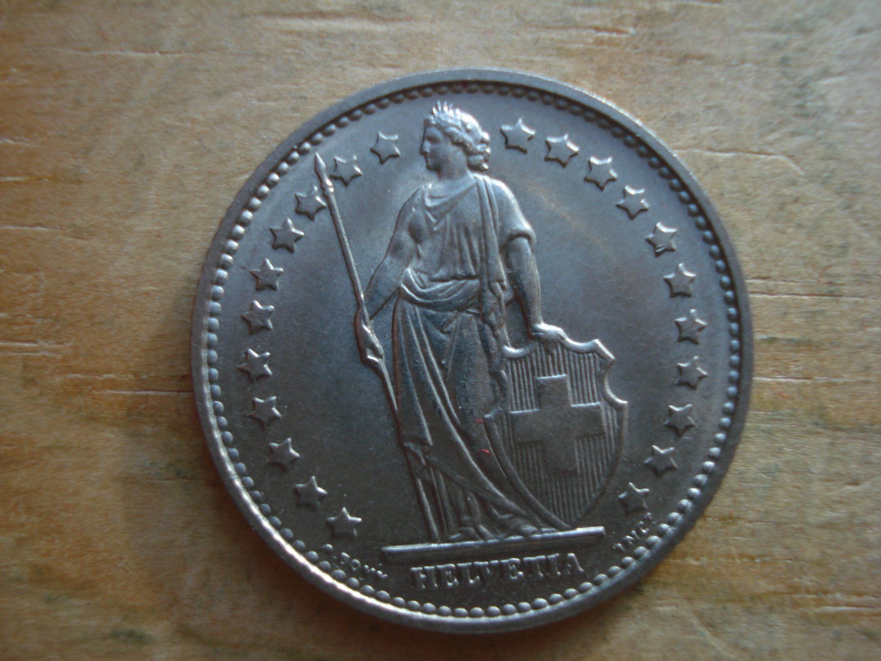 Tutti le monete: (S) 1 Franken 1968 STGL – Usato da Erlach venduto da Net-Coins 1