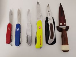 Lot Victorinox und andere sackmesser