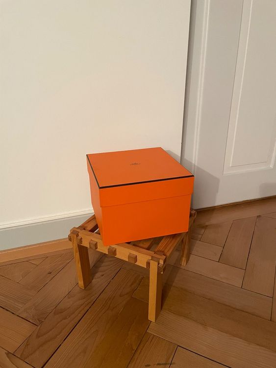 Hermès Original Box – Orange – ca. 23 × 23 × 17 cm (Gebraucht) in St ...