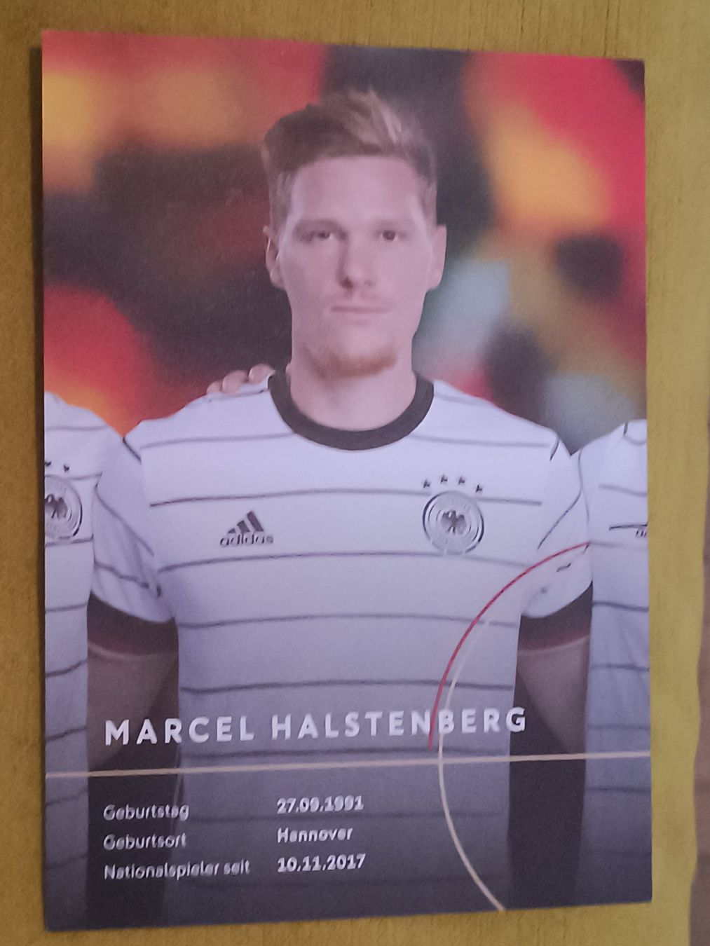 Autographes: Marcel Halstenberg - handsigniert – D'occasion à Menziken par Autogramme 1