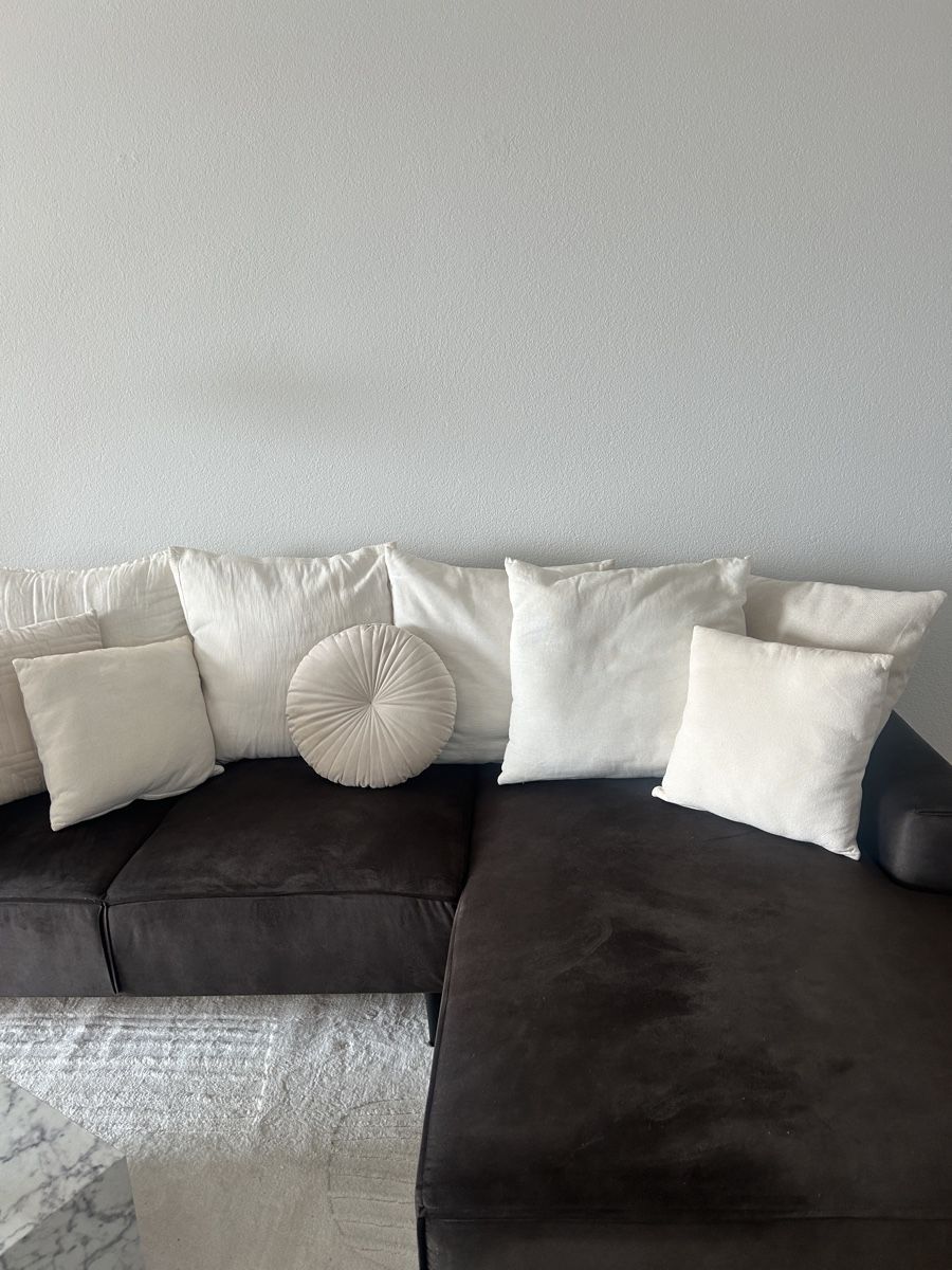 Divani: Ecksofa mit Kissenset – Usato da Aarburg venduto da mel_t6n9 4
