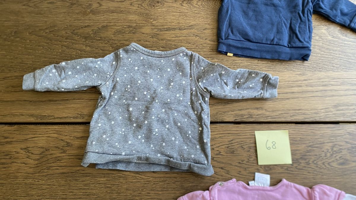 H&M Lotti & Set di vestiti: 3er Set Baby Pullover Gr. 68 - Rosa Blau Eule Baby Pullis – Usato da Hochwald venduto da _biene_ 8