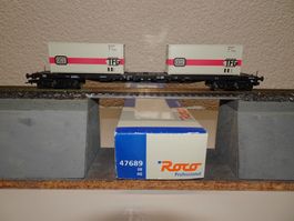 Roco 47689 DB Containertragwagen Sgs 82 80 454 0 432-8 H0 DC