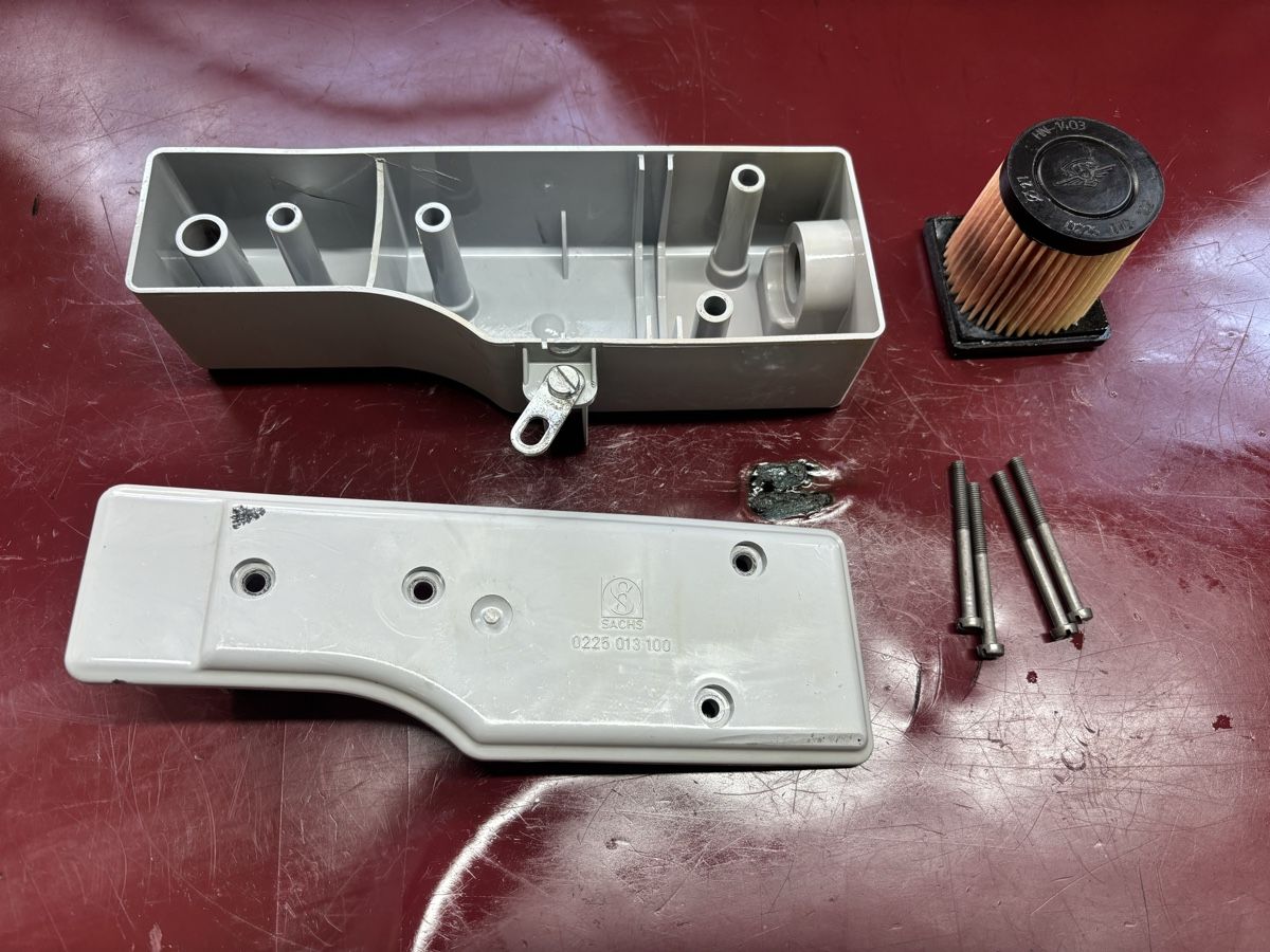 Sachs Mofa-Ersatzteile: Mofa Sachs 503 Luftfilter – Gebraucht aus Latterbach von  1
