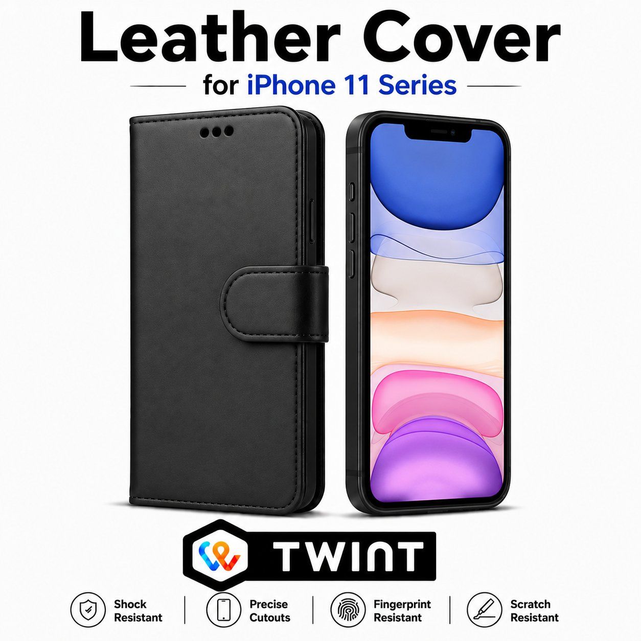 Covers & Schutzfolien: iPhone 11 / 11 Pro /11 Pro Max Leder Wallet Hülle Etui Case – Neu und originalverpackt aus Luzern von MobiStore11