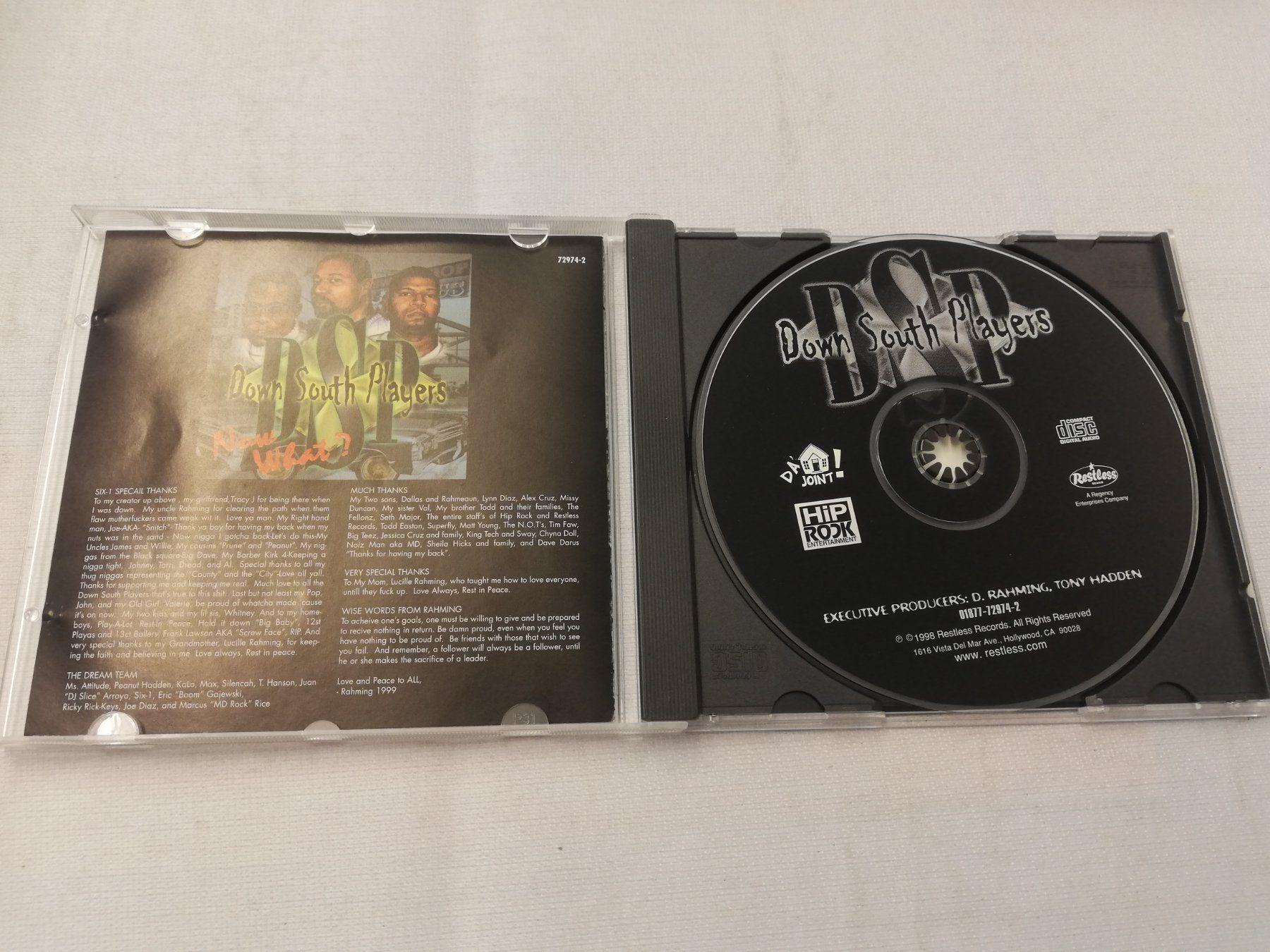 CDs: DOWN SOUTH PLAYERS - NOW WHAT?... – Gebraucht aus Bern von Vinylsound.ch 2