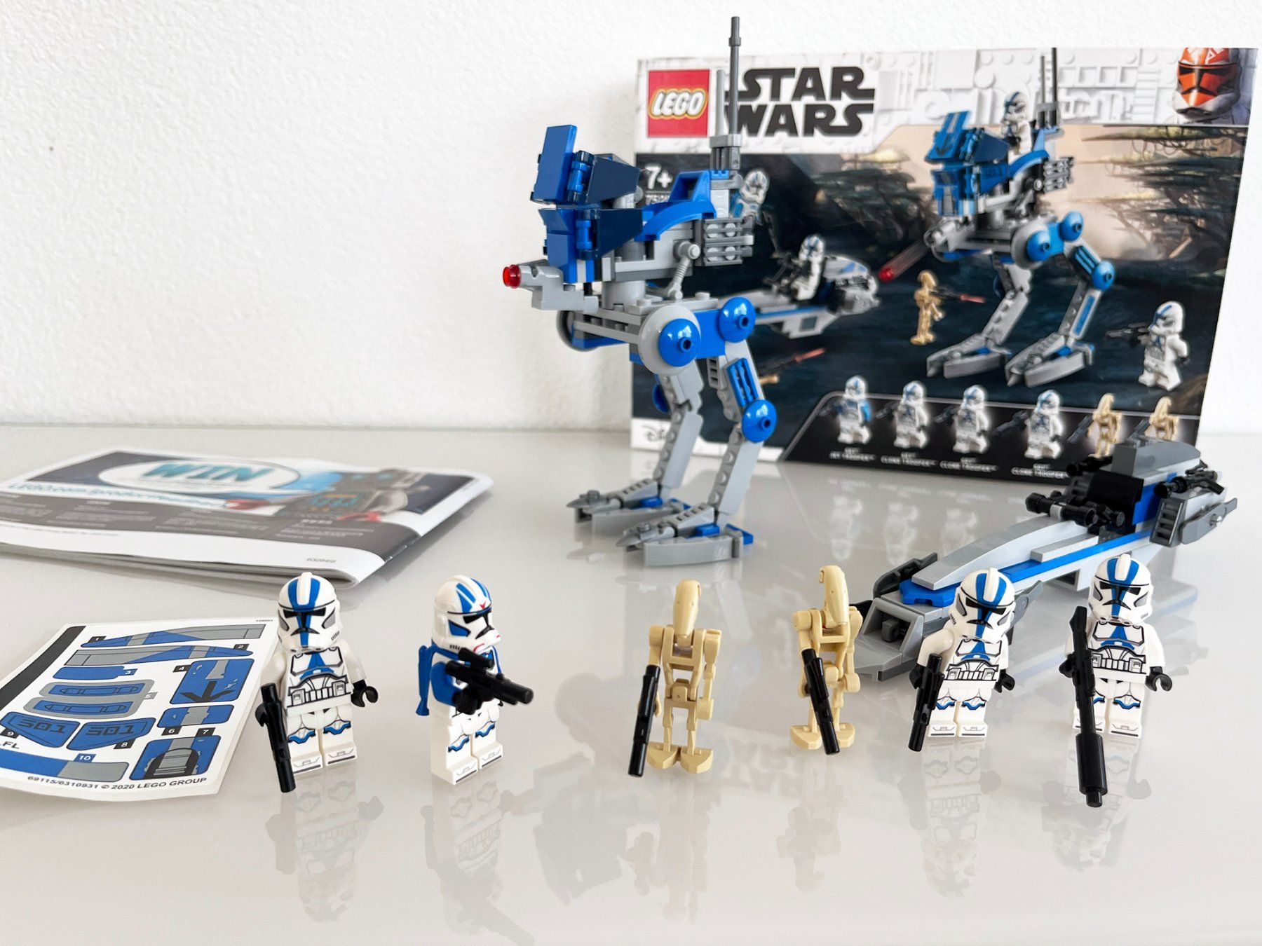 Lego Baukästen: LEGO Star Wars 75280 501st Legion Clone Troopers - Complete – Neu (gemäss Beschreibung) aus Lausanne von BeyondStories 1