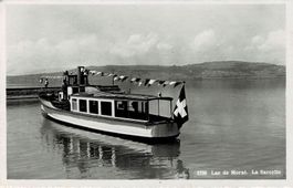 1286 Lac de Morat LA SARCELLE  FR 1930!